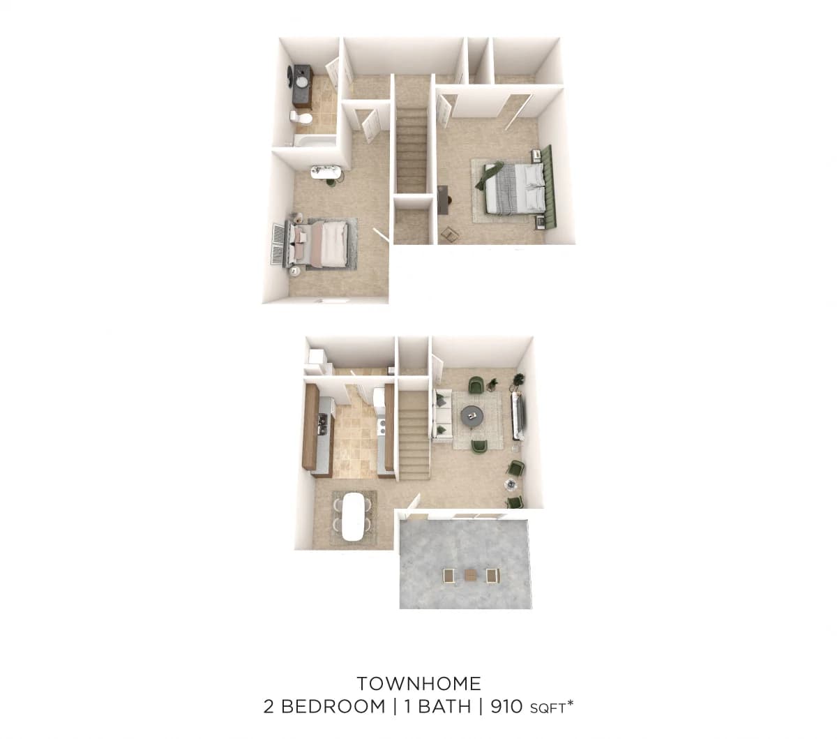 Wexford Lakes Apartments & Townhomes 3 of 4