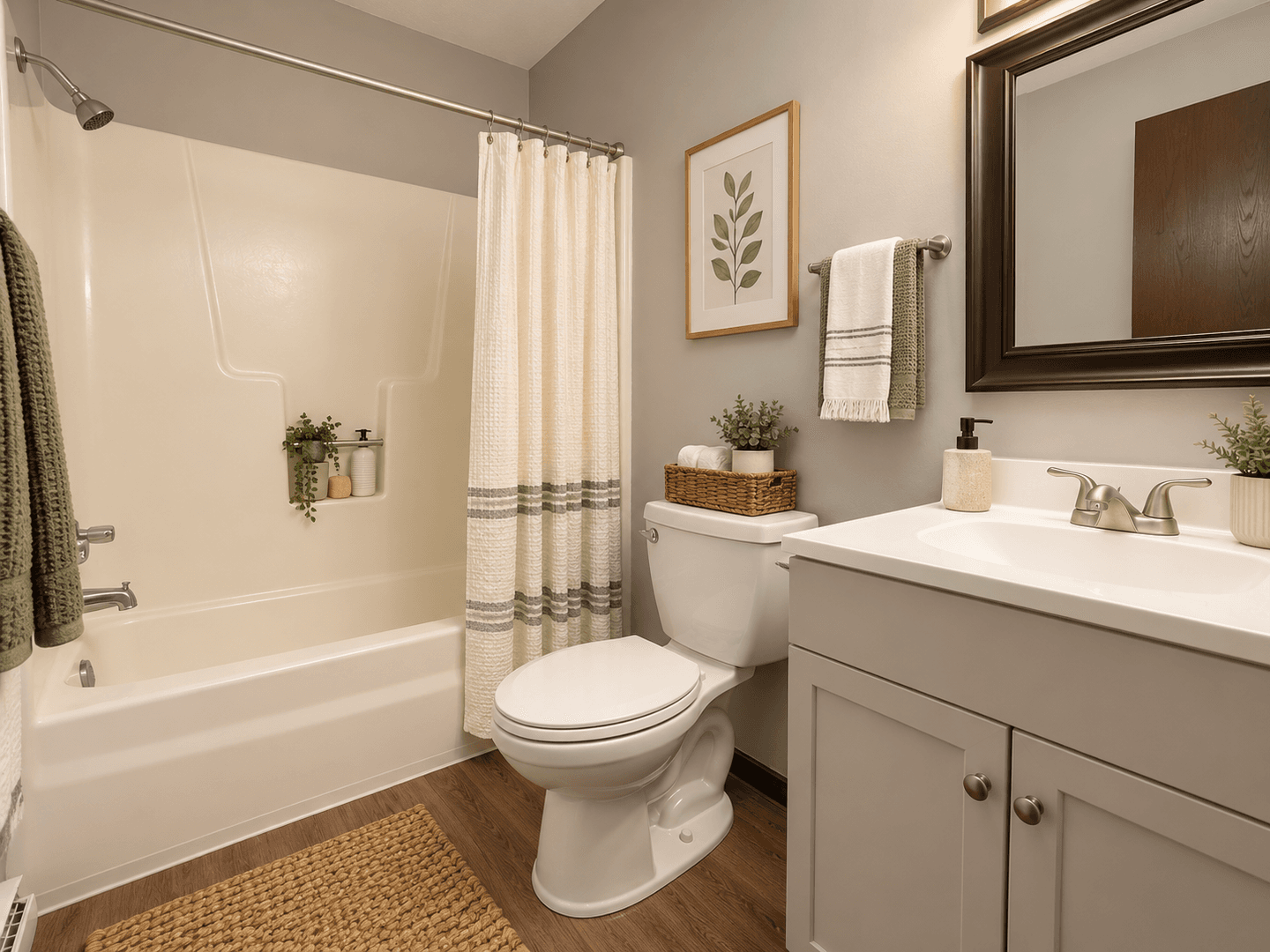 East Memorial Apts - 2 Bedroom 1.5 Bathroom Townhomes with Washer & Dryer in Unit on the Cardinal Greenway! 6 of 8