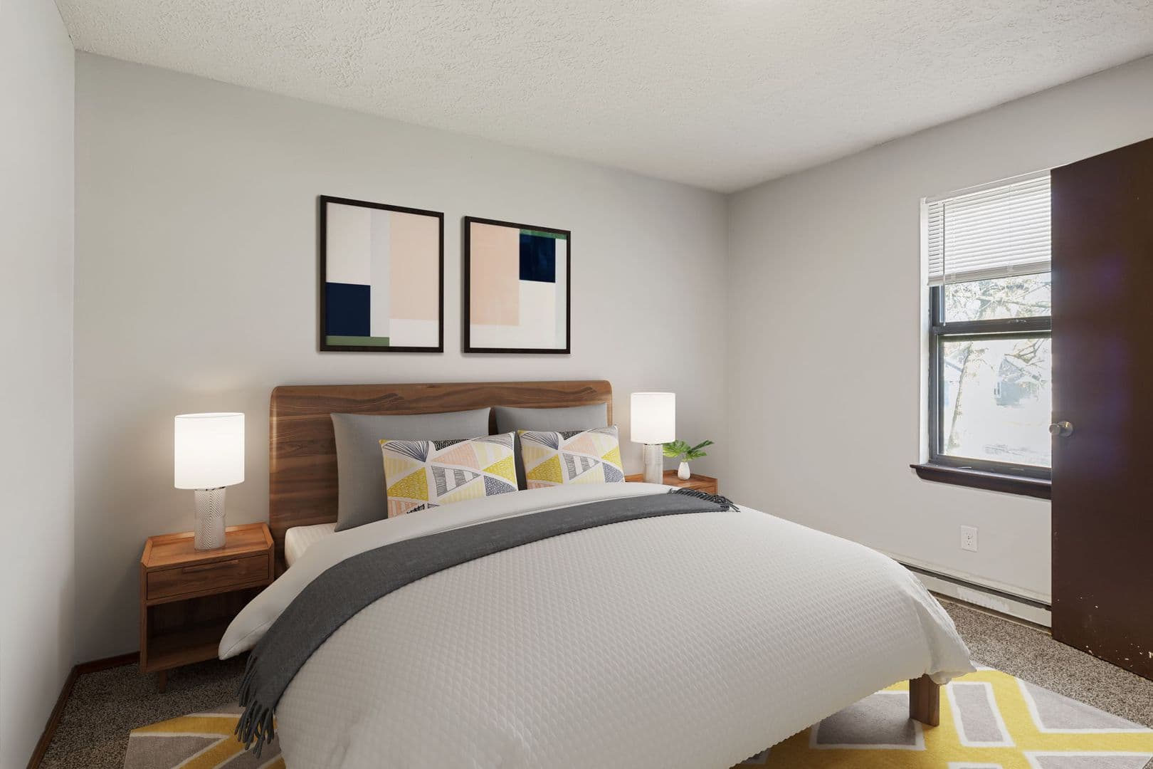 East Memorial Apts - 2 Bedroom 1.5 Bathroom Townhomes with Washer & Dryer in Unit on the Cardinal Greenway! 3 of 7