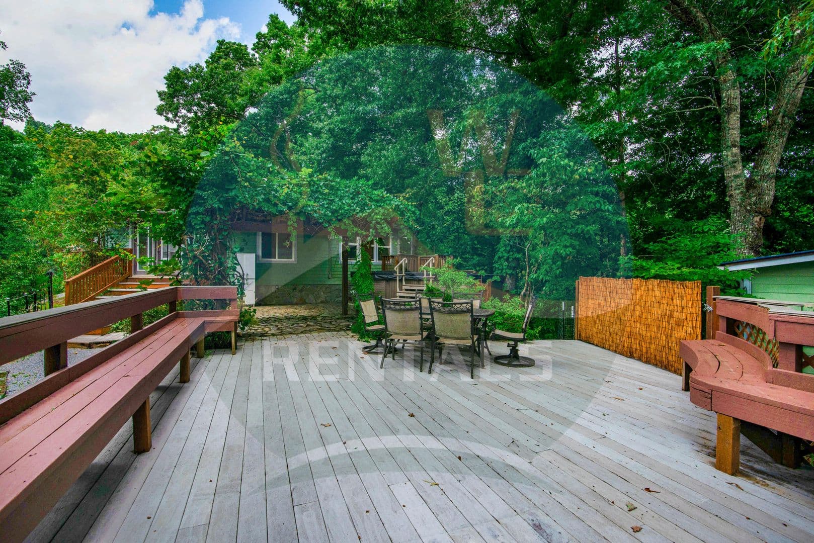 Your Own Mountain Retreat! Amazing 2 bedroom duplex home in Whittier in the Iris Cove Community $1850 a month year-long lease 17 of 23