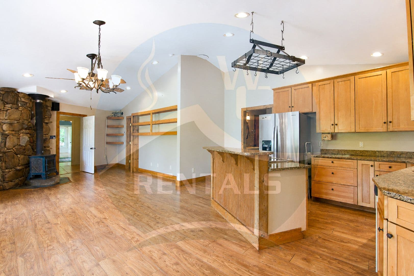 Your Own Mountain Retreat! Amazing 2 bedroom duplex home in Whittier in the Iris Cove Community $1850 a month year-long lease 4 of 8