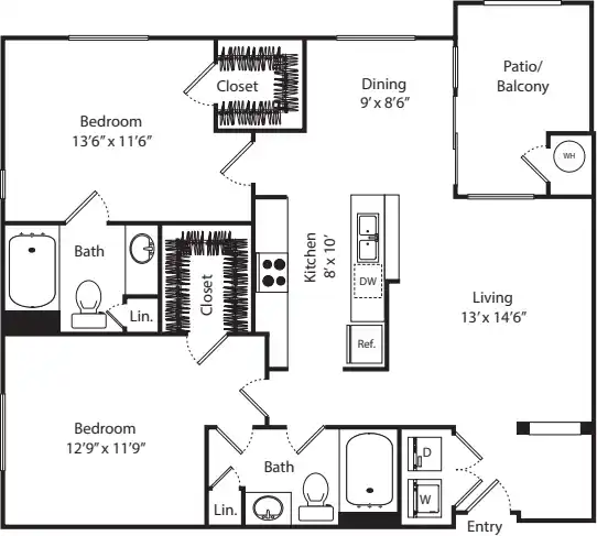 City Pointe Apartments 3 of 3