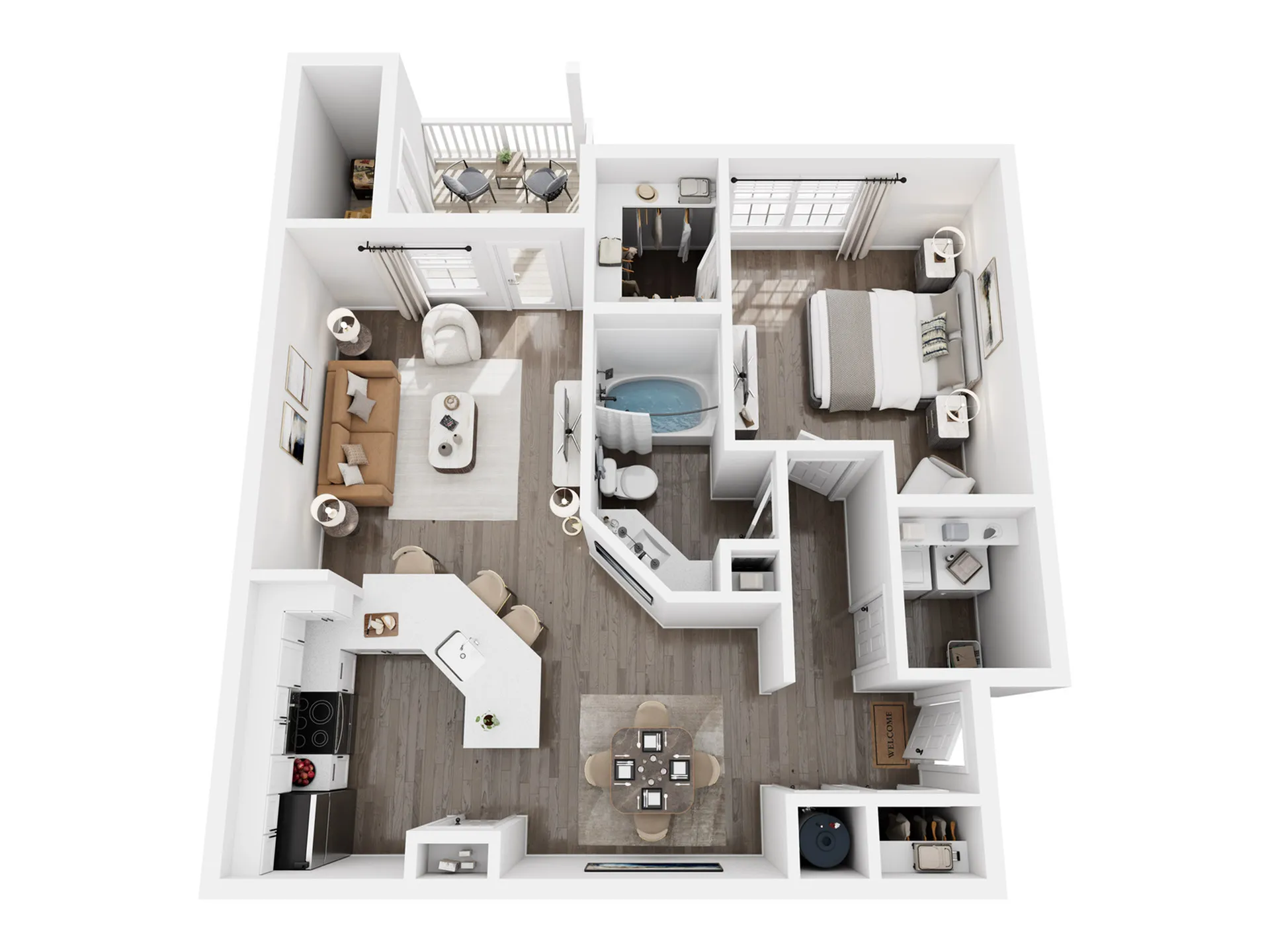 Lullwater Apartments 1 of 3