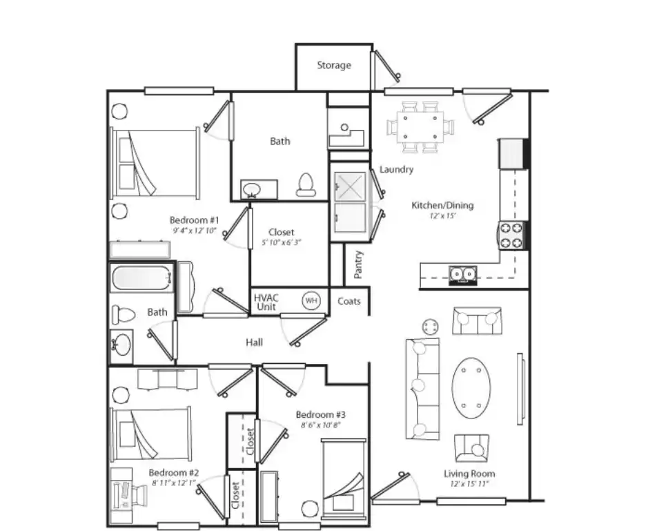 Villas at Lakewood Apartments 2 of 2