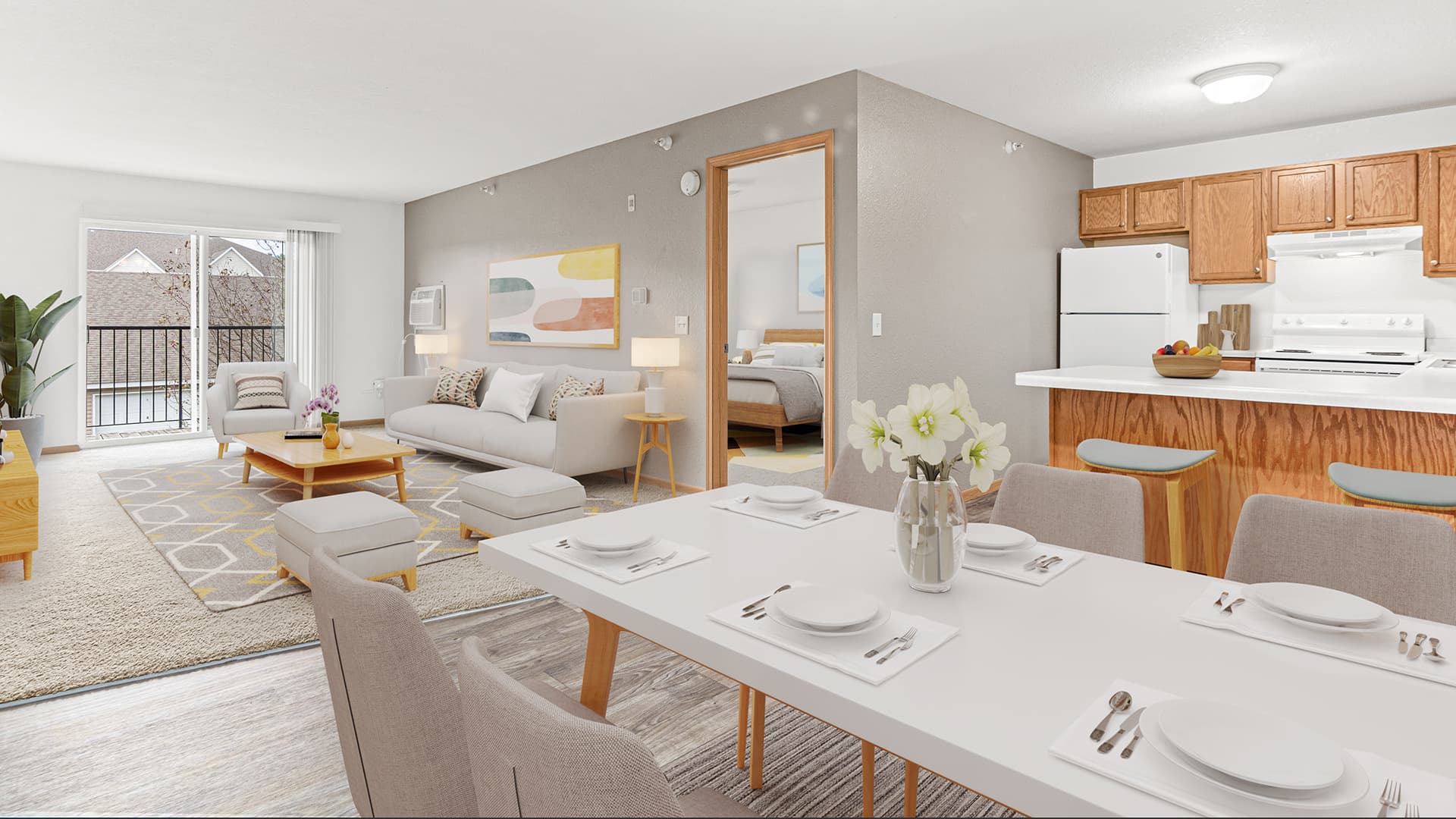 Evergreen Apartment Homes 1 of 8