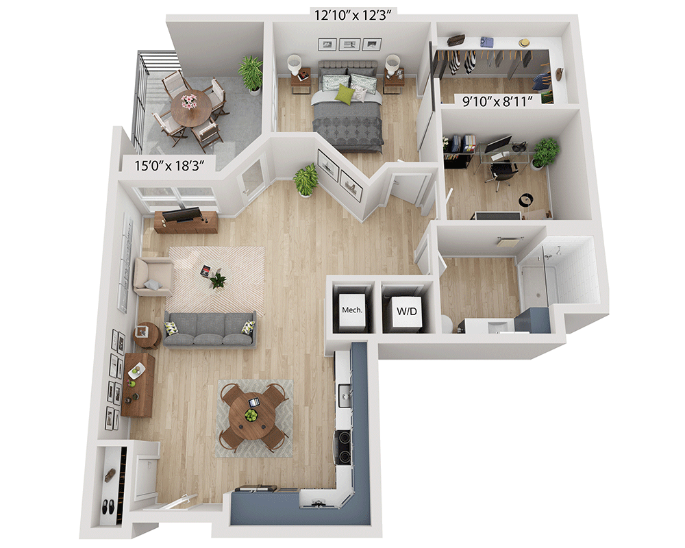 The George Apartments 5 of 5