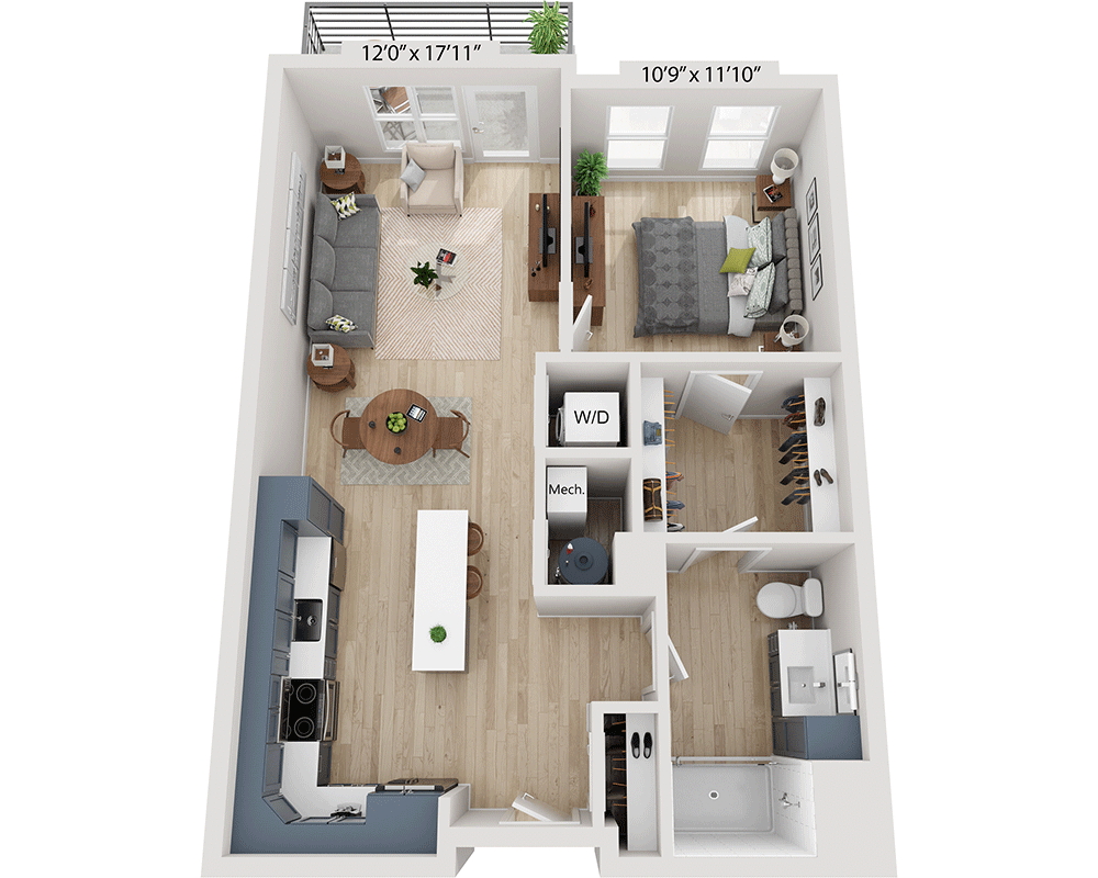 The George Apartments 5 of 5