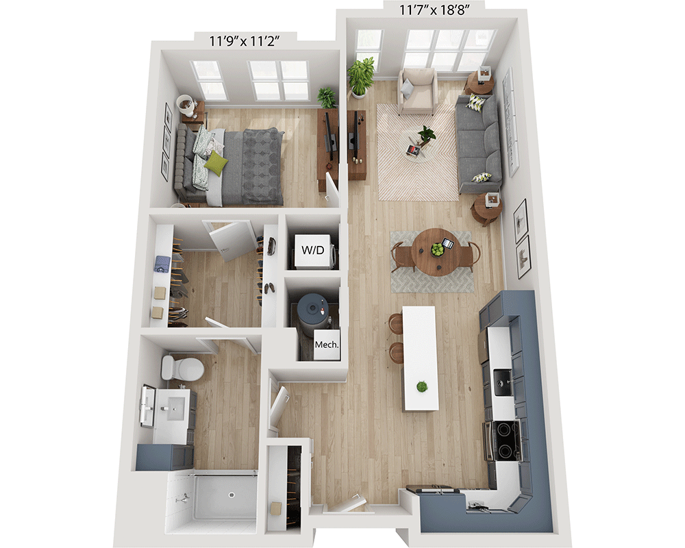 The George Apartments 5 of 5