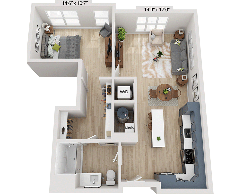 The George Apartments 5 of 5