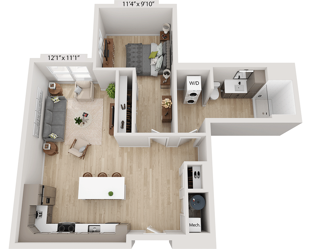 The George Apartments 5 of 5