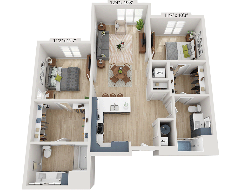 The George Apartments 5 of 5