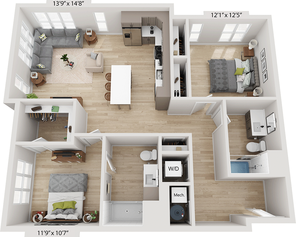 The George Apartments 5 of 5