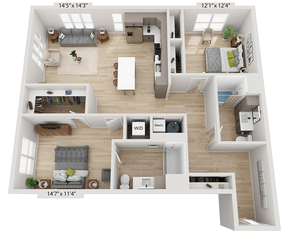 The George Apartments 5 of 5