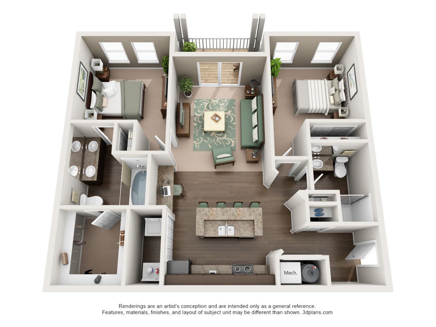 Heron Corporate Housing 1 of 4