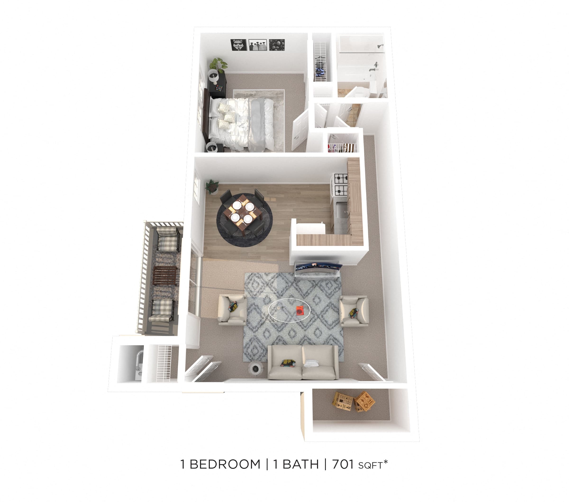 Blair Mill Village East Apartment Homes 1 of 3